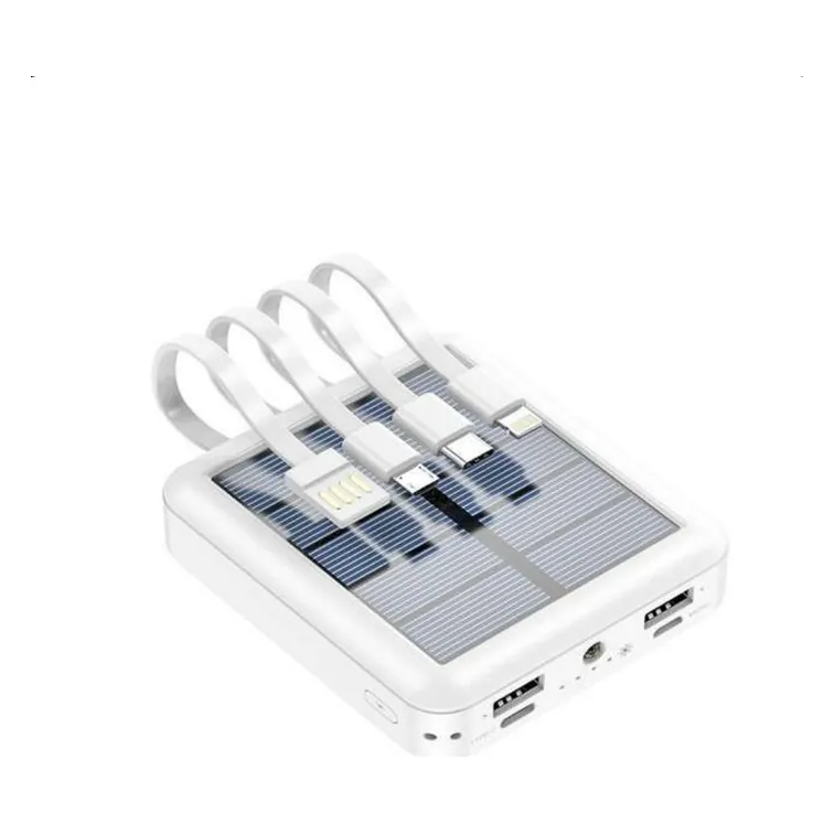 Power Bank Solar 10.000 mAh 4 en 1